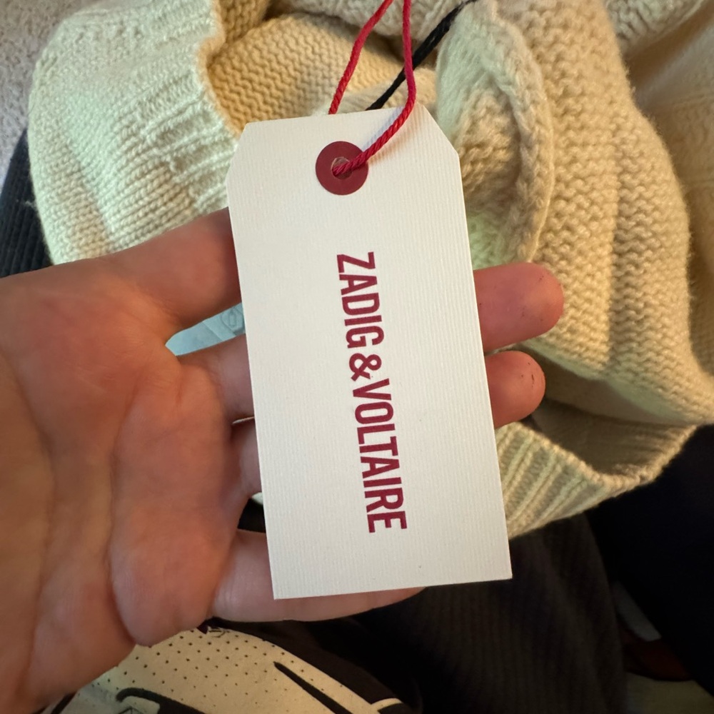 Zadig & Voltaire Beige Knit Sweater - Picture 10 of 12